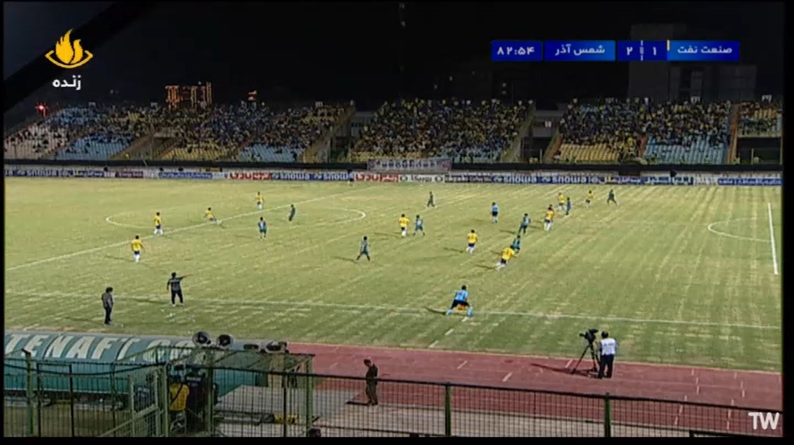 تیم فوتبال صنعت نفت آبادان , شمس آذر قزوین ,