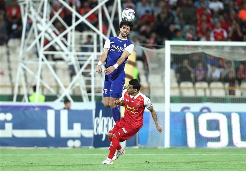 لیگ برتر فوتبال , تیم فوتبال پرسپولیس , تیم فوتبال استقلال , تیم فوتبال صنعت نفت آبادان , تیم فوتبال پیکان تهران , تیم فوتبال سپاهان اصفهان , 