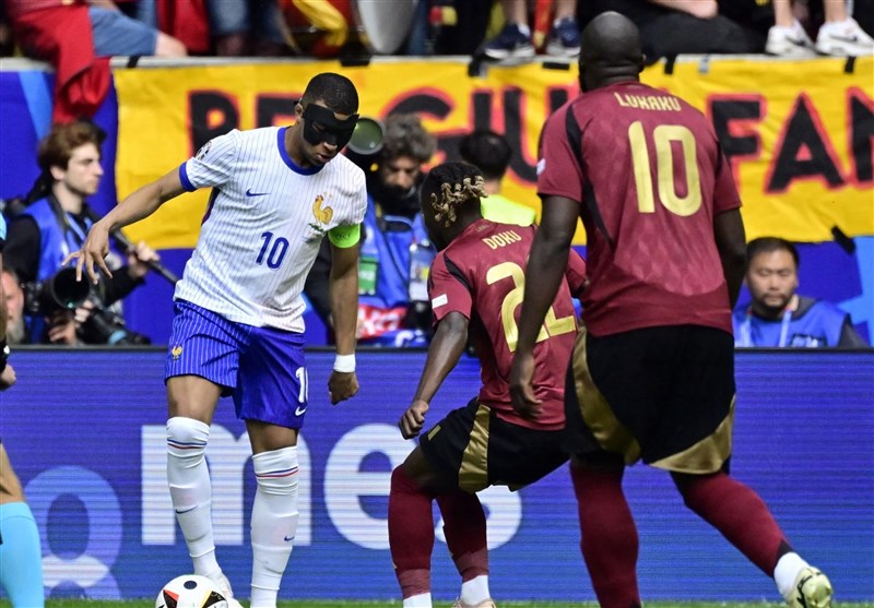 تیم ملی فوتبال فرانسه , تیم ملی فوتبال بلژیک , یورو 2024 ,